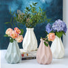 Nordic Style Plastic Vase Imitation Ceramic Flower Pot Flower Basket Flower Vase Desktop Home Decoration
