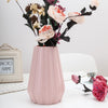 Nordic Style Plastic Vase Imitation Ceramic Flower Pot Flower Basket Flower Vase Desktop Home Decoration