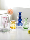 home decoration glass vase for flowers decorative vases