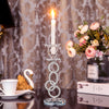 Silver Crystal Tealight Candle Holder